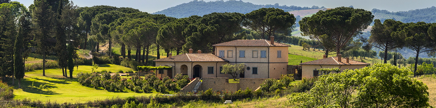 Agriturismo, vista di Casa dell'Arco